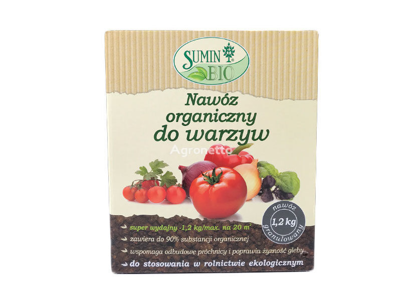 новое комплексное удобрение Sumin Nawóz Do Warzyw Organiczny-granulowany 1,2kg