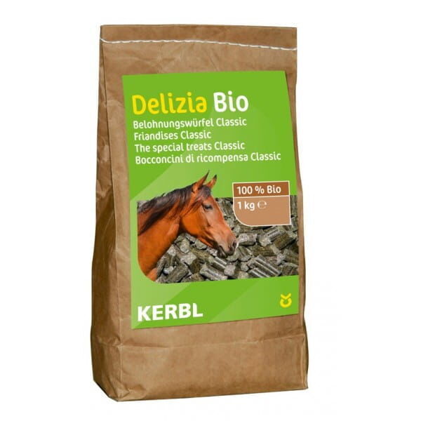 оборудование для коневодства Kerbl smakołyki Delizia Bio Classic 1kg