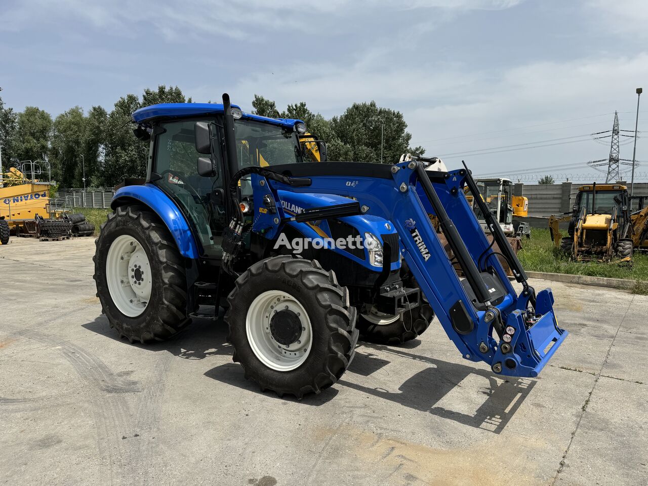 трактор колесный New Holland T5.95 / original 250HRS !!!