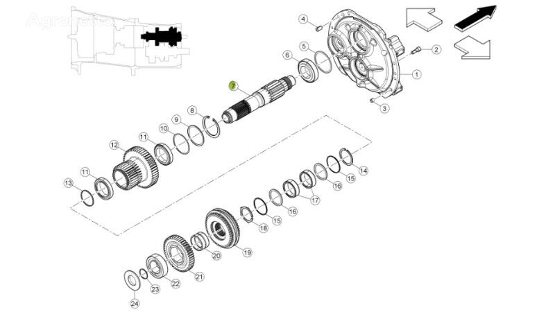 КПП Claas Arion 630 6005031591